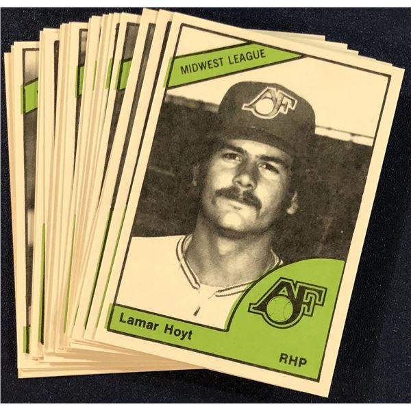 1978 APPLETON FOXES TEAM SET - LAMARR HOYT
