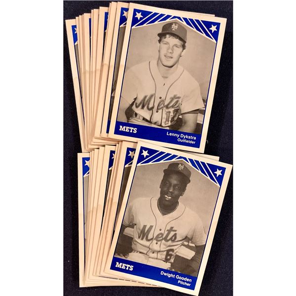 1983 LYNCHBURG METS TEAM SET - DWIGHT GOODEN / LENNY DYKSTRA