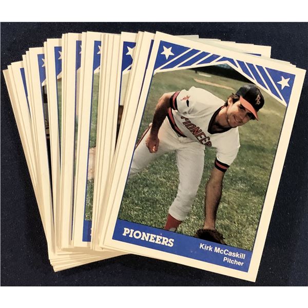 1983 REDWOOD PIONEERS TEAM SET - KIRK McCASKILL