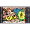 Image 1 : 1983 TOPPS BASEBALL FOLD OUTS CELLO PACK - STOLEN BASES