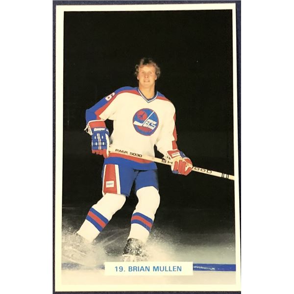 1982-83 WINNIPEG JETS POSTCARDS - BRIAN MULLEN