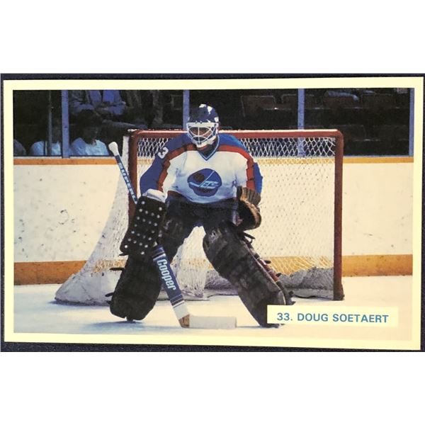 1982-83 WINNIPEG JETS POSTCARDS - DOUG SOETAERT