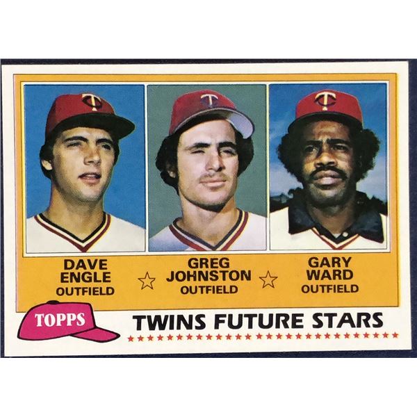 1981 TOPPS GARY WARD ROOKIE CARD