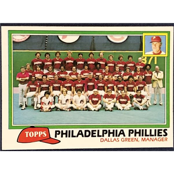1981 TOPPS PHILADELPHIA PHILLIES