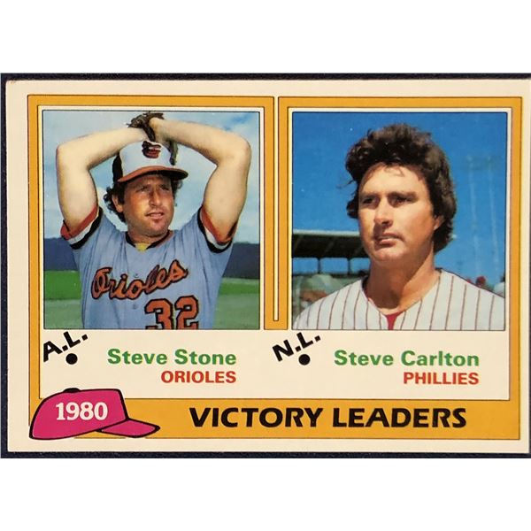 1981 TOPPS STEVE CARLTON (HOF)