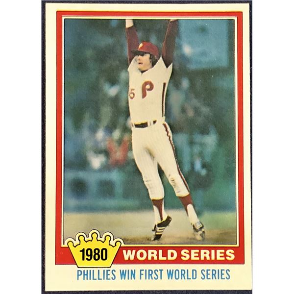 1981 TOPPS TUG McGRAW