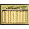 Image 2 : 1982 O-PEE-CHEE BASEBALL WILLIE STARGELL (HOF)