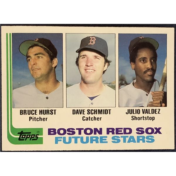 1982 TOPPS BRUCE HURST ROOKIE CARD