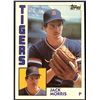 Image 1 : 1984 TOPPS JACK MORRIS (HOF)