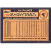 Image 2 : 1984 TOPPS JIM PALMER (HOF)