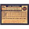 Image 2 : 1984 TOPPS JOSE OQUENDO ROOKIE CARD