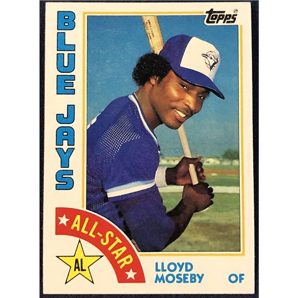1984 TOPPS LLOYD MOSEBY