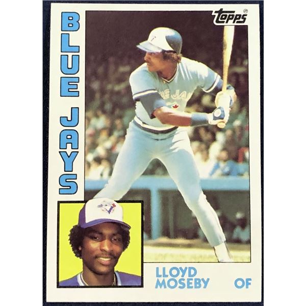 1984 TOPPS LLOYD MOSEBY