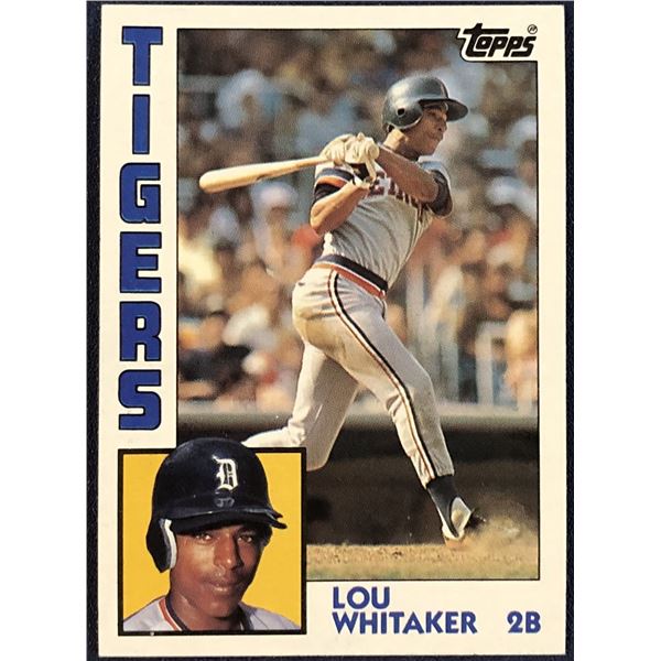 1984 TOPPS LOU WHITAKER