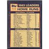 Image 2 : 1984 TOPPS MIKE SCHMIDT / JIM RICE (HOF)
