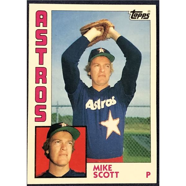 1984 TOPPS MIKE SCOTT