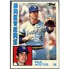 Image 1 : 1984 TOPPS PAUL MOLITOR (HOF)
