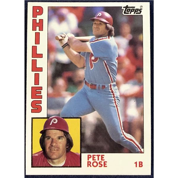 1984 TOPPS PETE ROSE