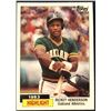 Image 1 : 1984 TOPPS RICKEY HENDERSON (HOF)