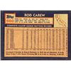Image 2 : 1984 TOPPS ROD CAREW (HOF)