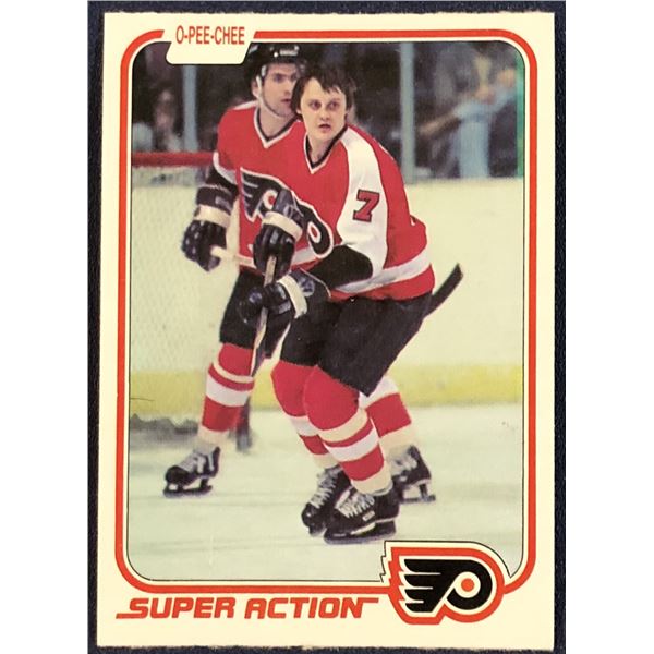 1981-82 O-PEE-CHEE NHL BILL BARBER (HOF)
