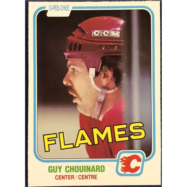 1981-82 O-PEE-CHEE NHL GUY CHOUINARD