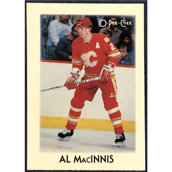 1987-88 O-PEE-CHEE NHL MINI - AL MacINNIS
