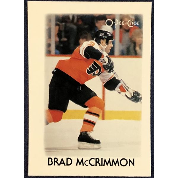 1987-88 O-PEE-CHEE NHL MINI - BRAD McCRIMMON