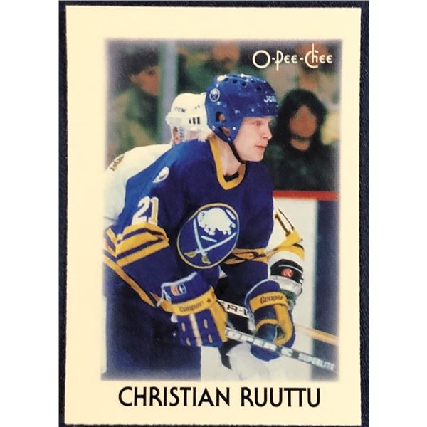 1987-88 O-PEE-CHEE NHL MINI - CHRISTIAN RUUTTU