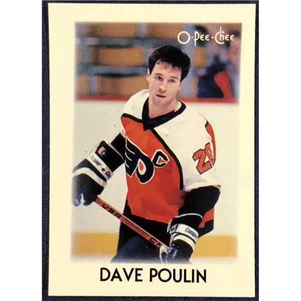 1987-88 O-PEE-CHEE NHL MINI - DAVE POULIN