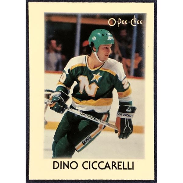 1987-88 O-PEE-CHEE NHL MINI - DINO CICCARELLI (HOF)