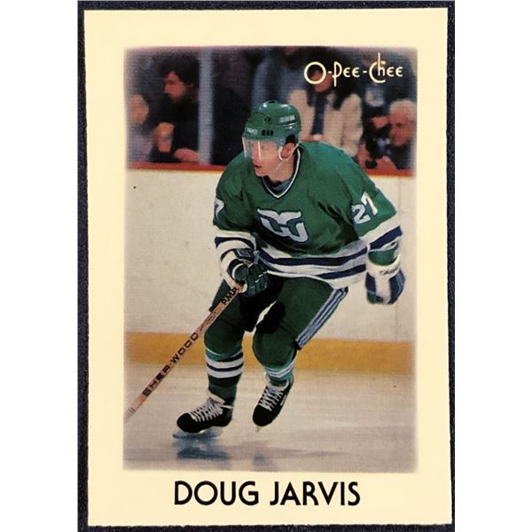 1987-88 O-PEE-CHEE NHL MINI - DOUG JARVIS