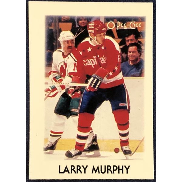 1987-88 O-PEE-CHEE NHL MINI - LARRY MURPHY (HOF)