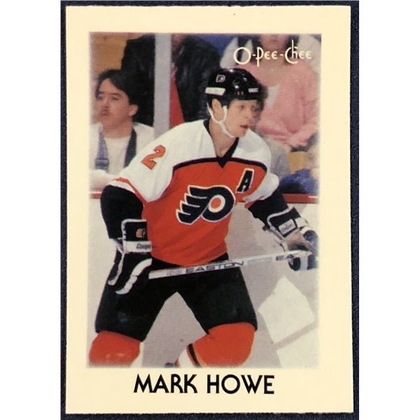 1987-88 O-PEE-CHEE NHL MINI - MARK HOWE (HOF)