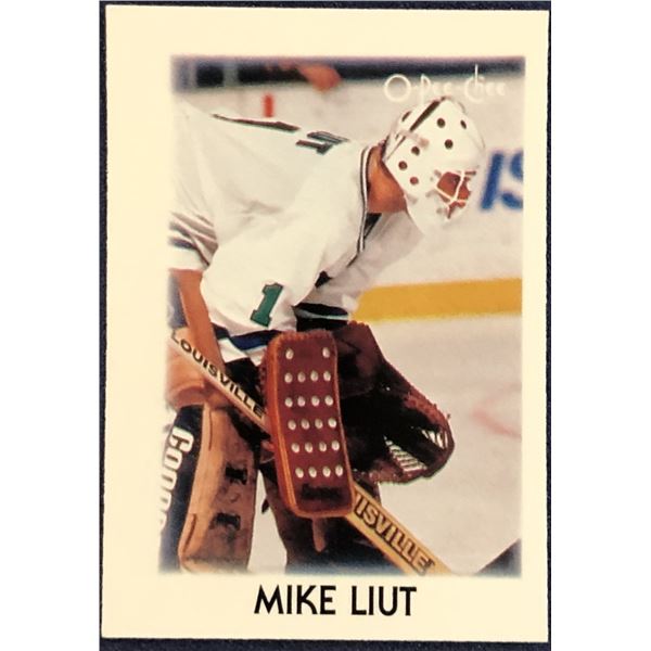 1987-88 O-PEE-CHEE NHL MINI - MIKE LIUT