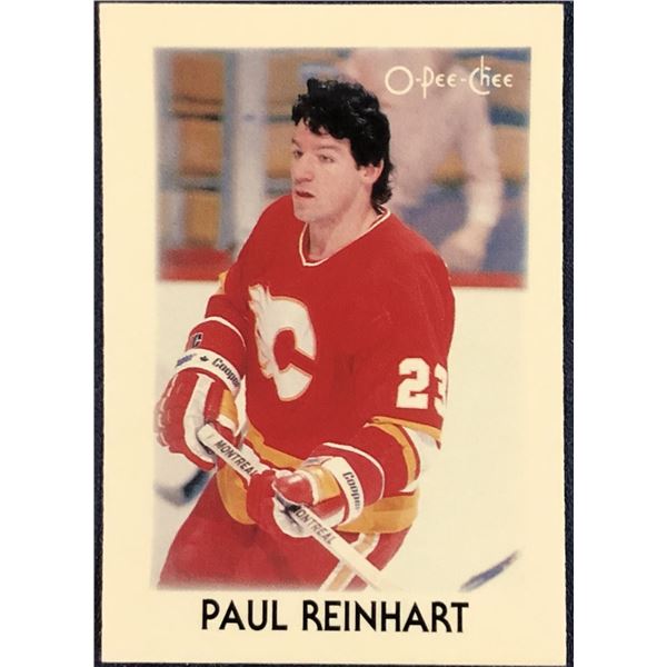 1987-88 O-PEE-CHEE NHL MINI - PAUL REINHART