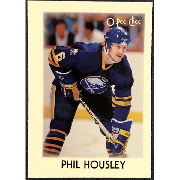 1987-88 O-PEE-CHEE NHL MINI - PHIL HOUSLEY (HOF)