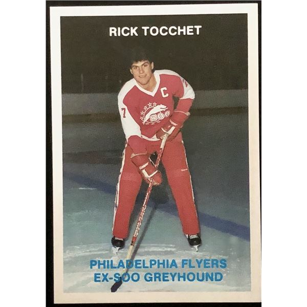 1987-88 SOO GREYHOUNDS RICK TOCCHET JUNIOR CARD
