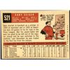 Image 2 : 1959 TOPPS WHITE BACKS HIGH NUMBERS GARY GEIGER ROOKIE CARD
