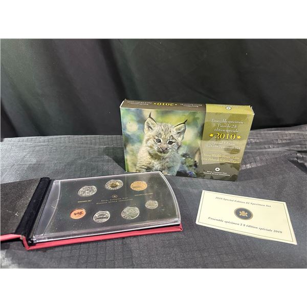 2010 Special Edition Royal Canadian Mint $2 Coin Specimen Set - Lynx