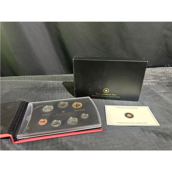 2012 Royal Canadian Mint Specimen Coin Set With Case
