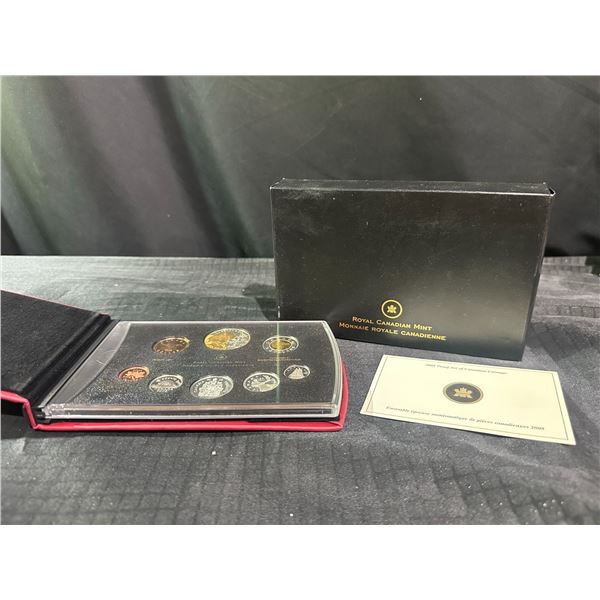 2008 Royal Canadian Mint Proof Set with Certificate and Box