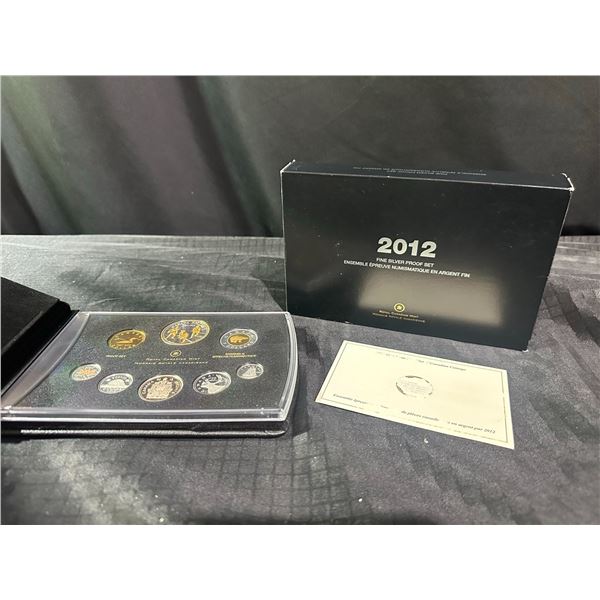 2012 Royal Canadian Mint Fine Silver 7-Coin Proof Set