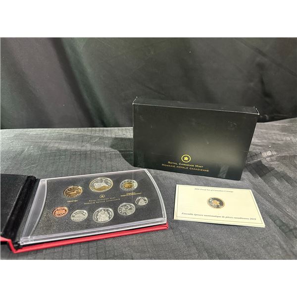2010 Royal Canadian Mint Proof Set with Box and COA