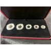 Image 2 : 2013 Silver Maple Leaf Fractional Set, 5 Coins, .9999 Silver