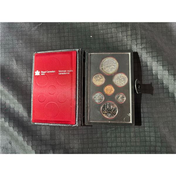 1980 Royal Canadian Mint Proof-Like Coin Set in Case