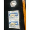 Image 2 : 2004 Proud Polar Bear $2 Canada Stamp & Coin Set