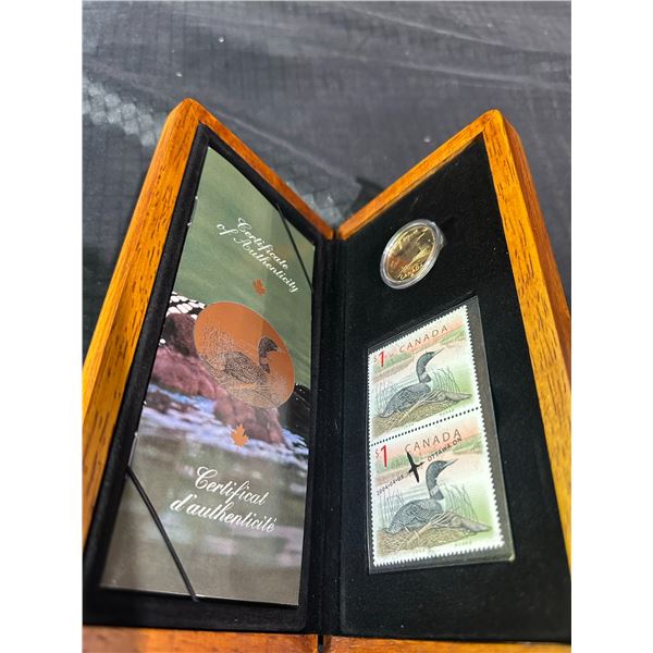2004 Canada "The Elusive Loon" Limited Edition Coin & Stamp Set