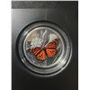 Image 3 : 2005 Royal Canadian Mint Sterling Silver Monarch Butterfly Coin