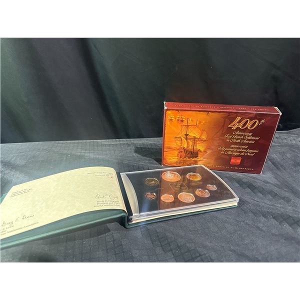 2004 Royal Canadian Mint 400th Anniversary Proof Coin Set Limited Edition